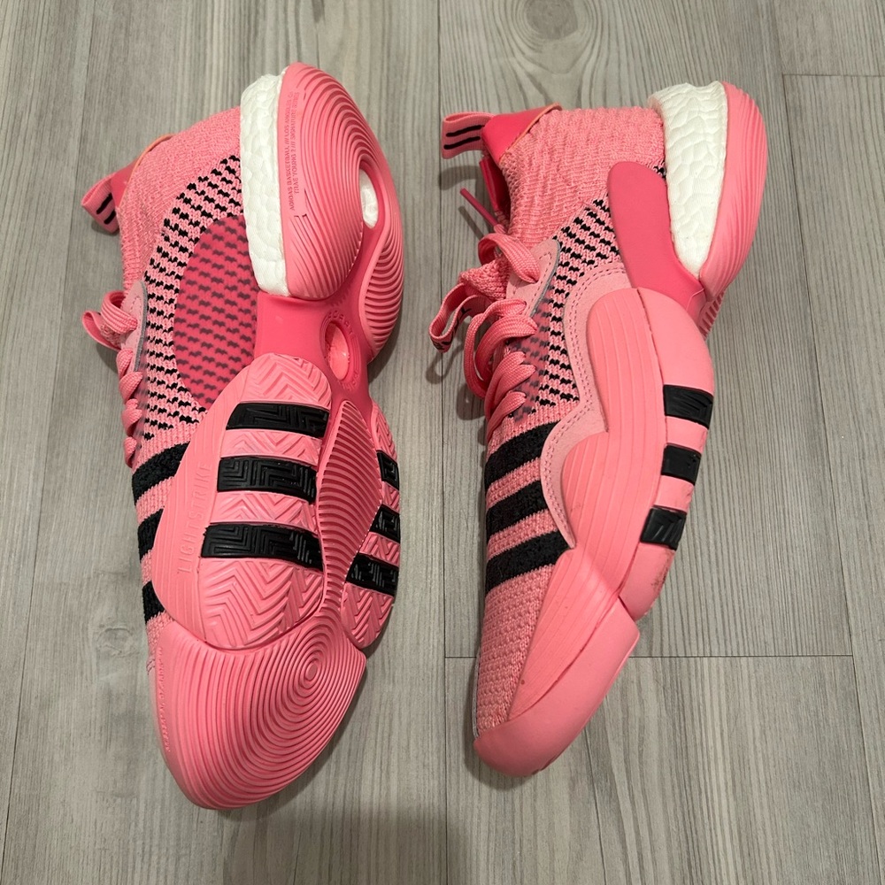 Men’s Pink Adidas Athletic Shoes - Picture 4 of 8